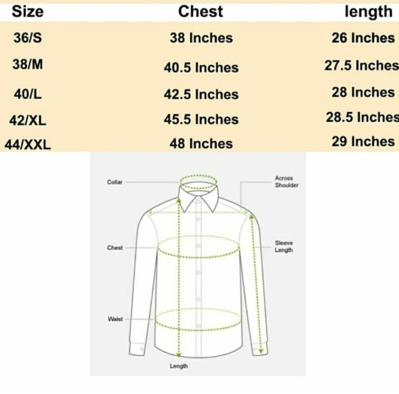 Mens-shirt-size-chart