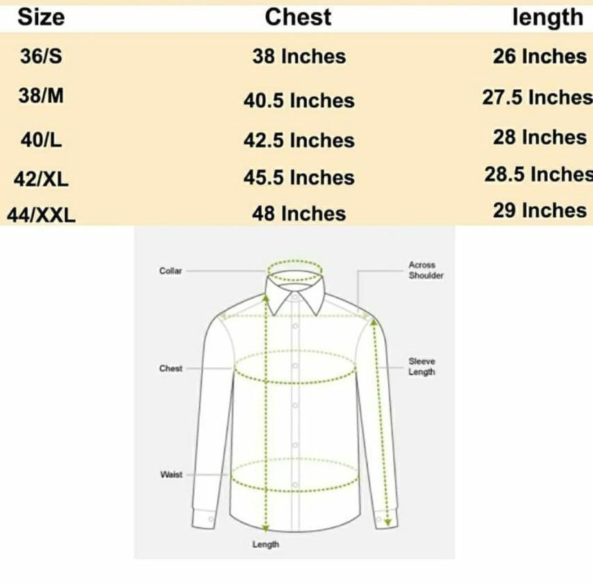 Mens-shirt-size-chart